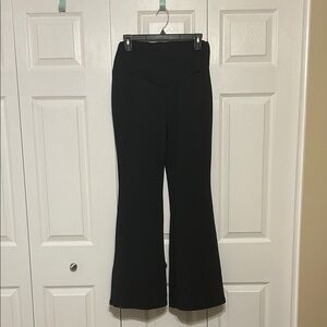 SHEIN Black Women's Flare Leggings